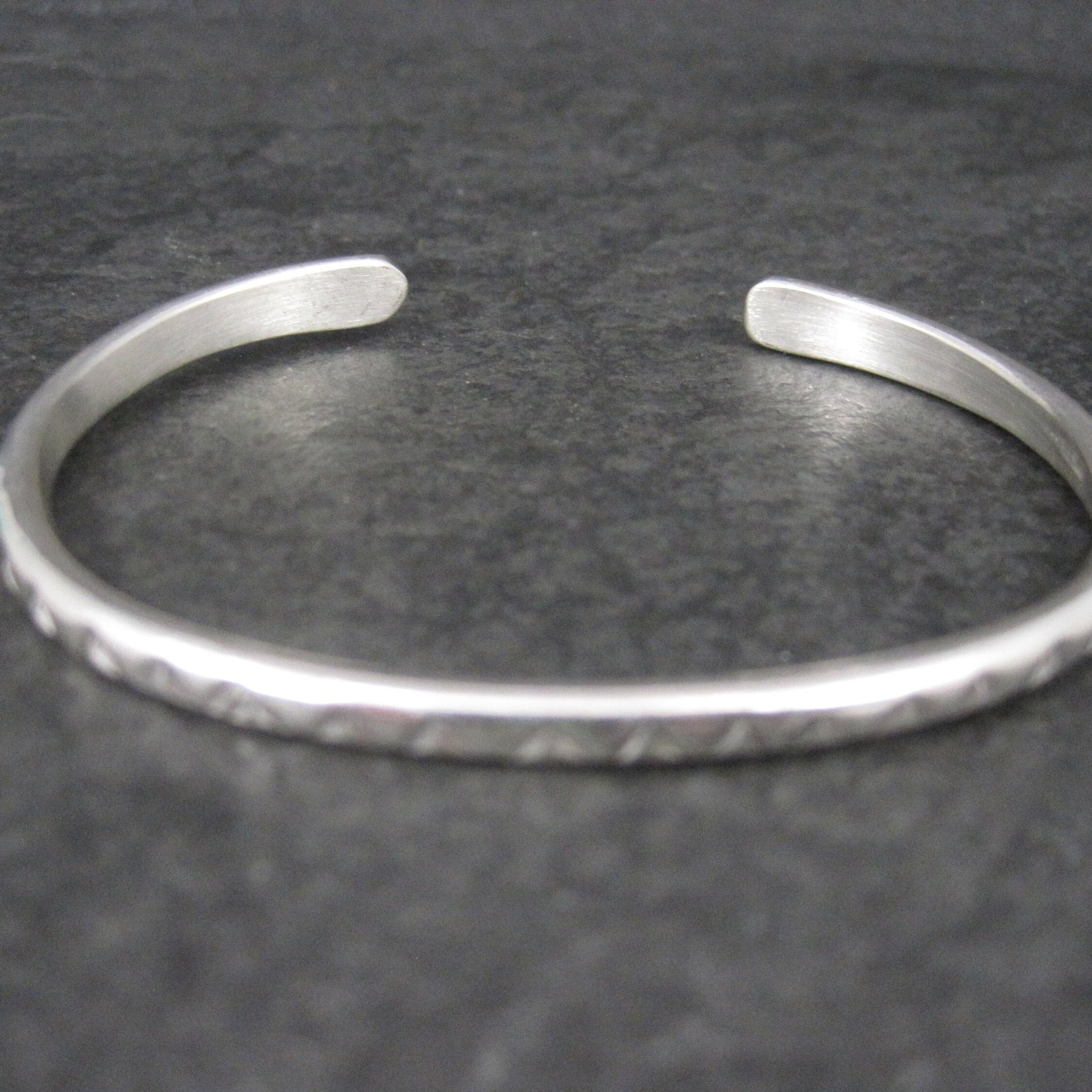 Southwestern Sterling Cuff Bracelet 6 Inches