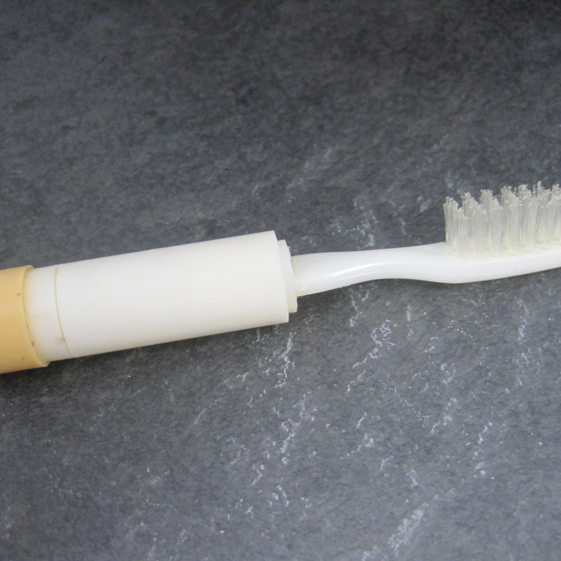 Vintage Gold Rhinestone Toothbrush Holder