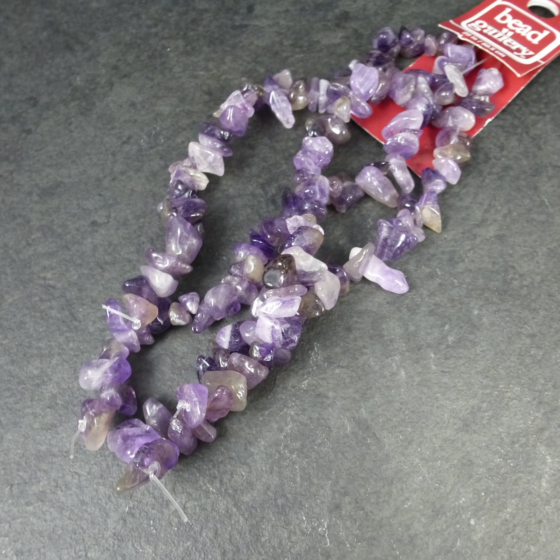 Amethyst Chip Bead Strand 20 Inches Bead Gallery