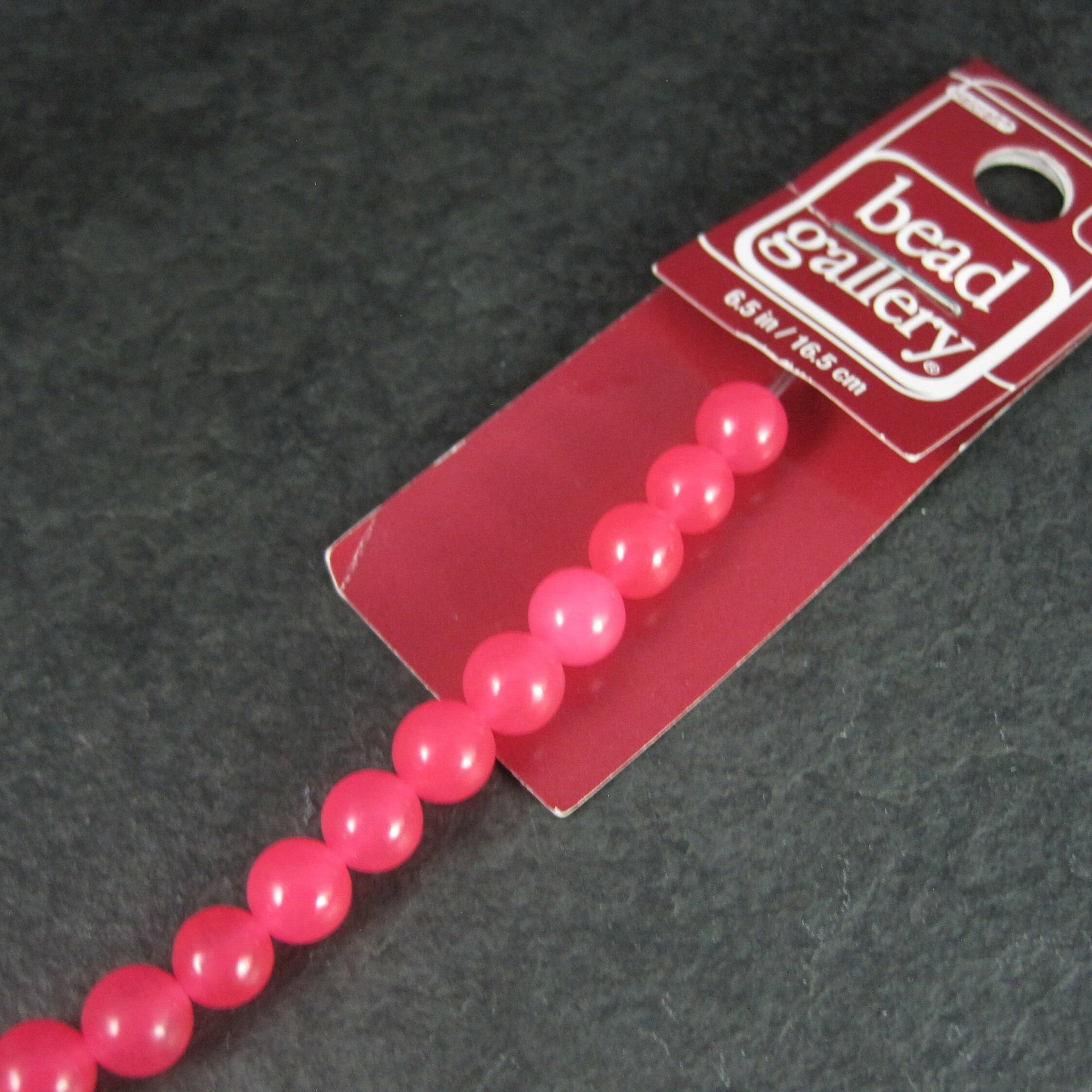 Pink Quartzite 6mm Round Bead Strand