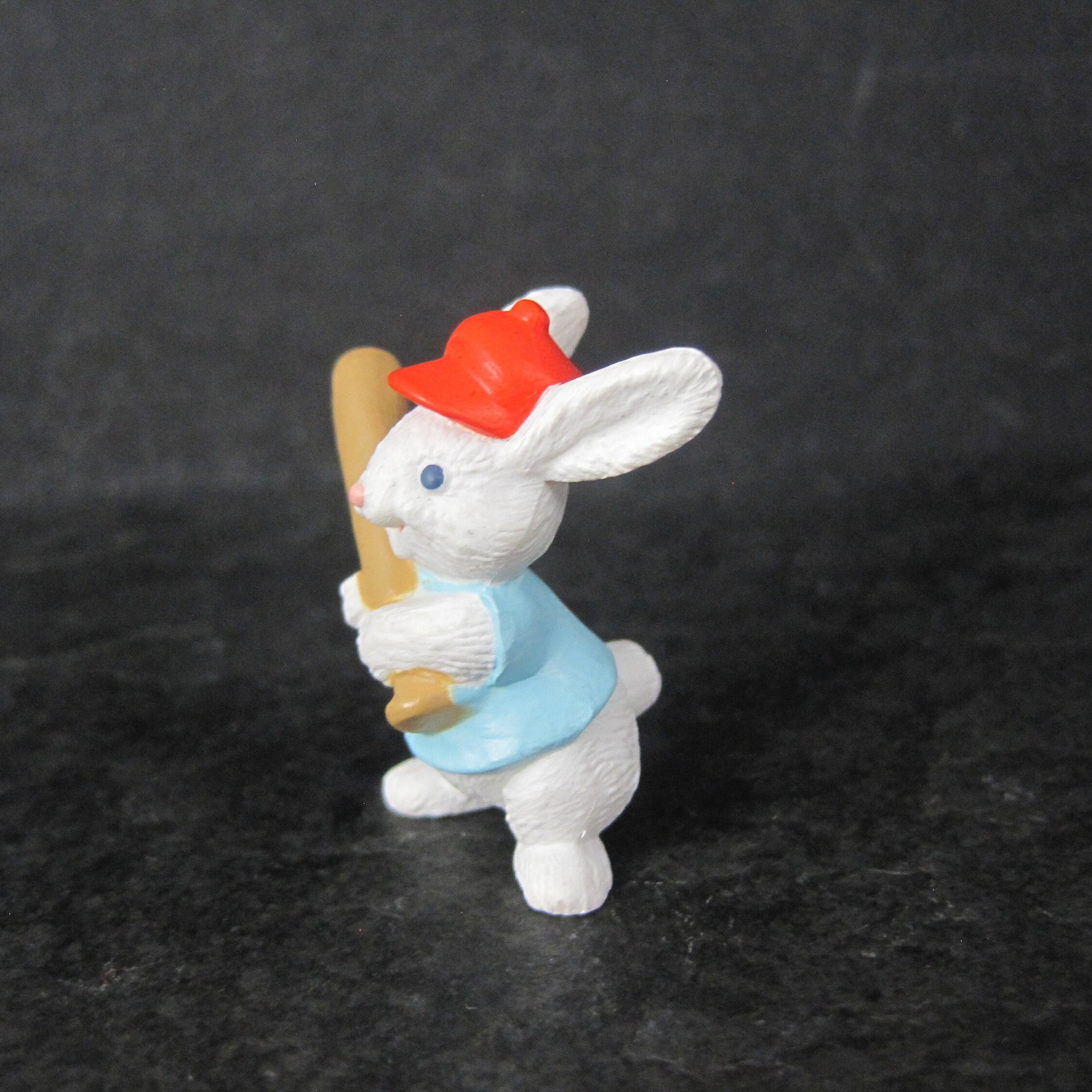 1989 -1990  Hallmark Baseball Rabbit Figurine