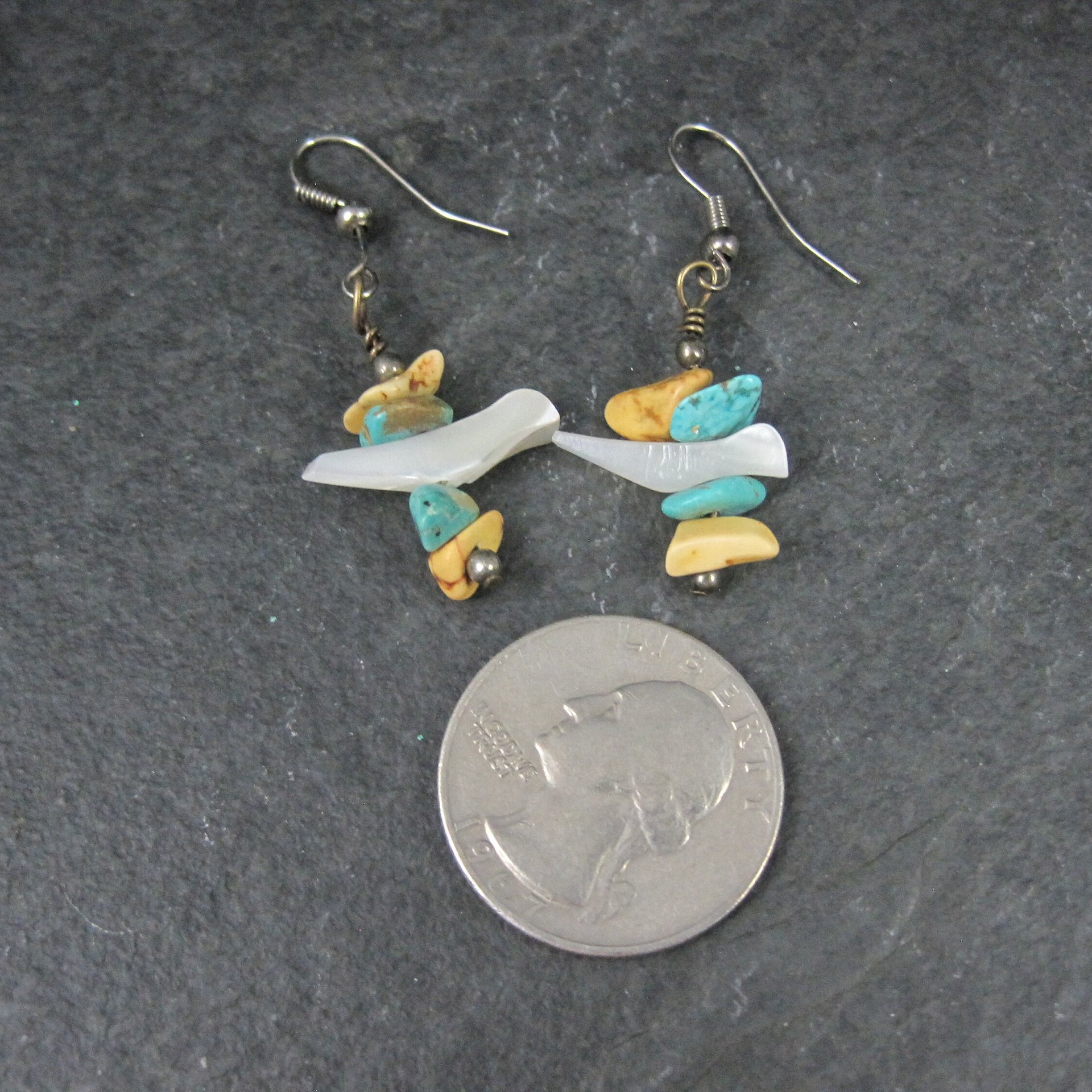 Southwestern Carved Bird Earrings