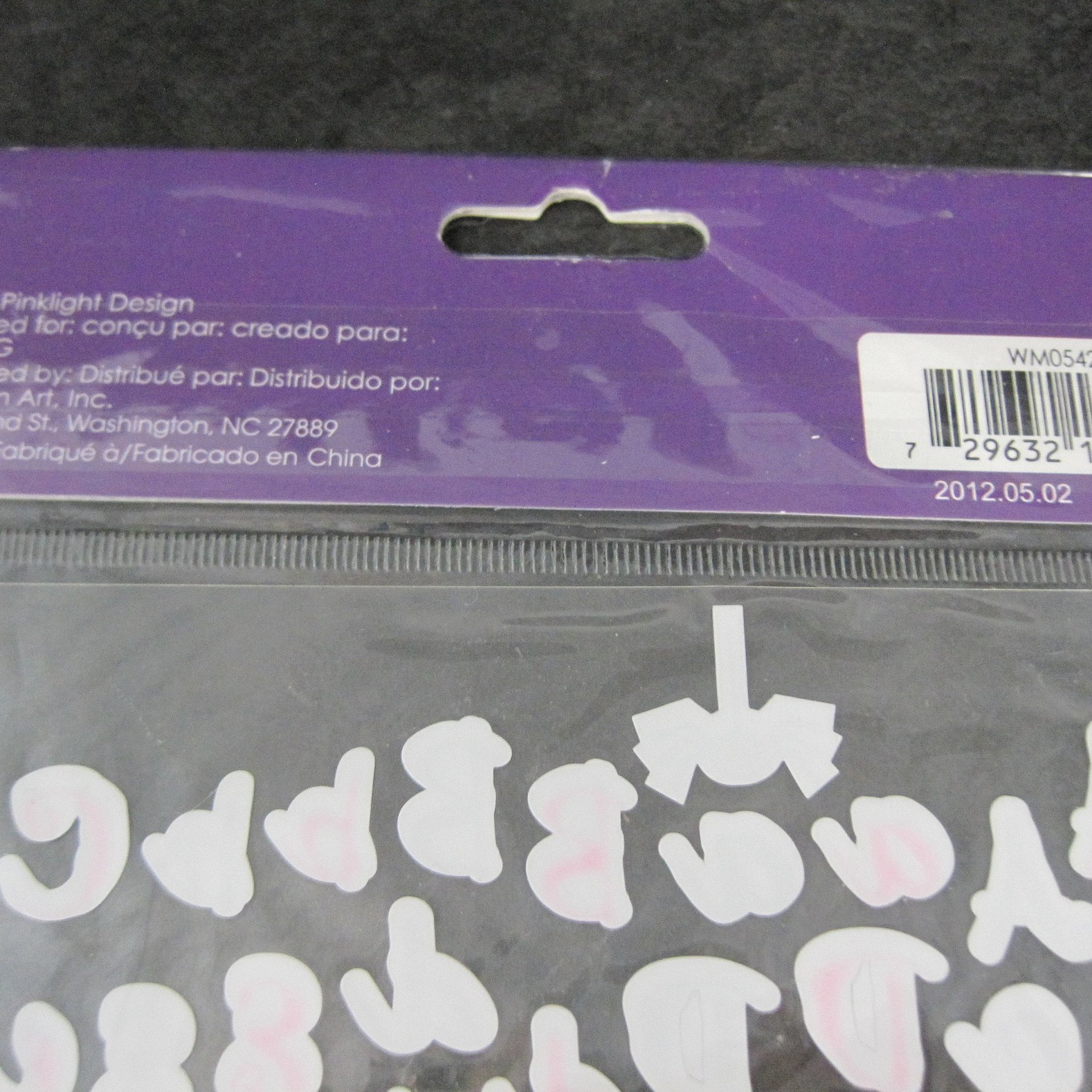 Studio G Halloween Alphabet Scrapbook Stickers .50" Discontinued