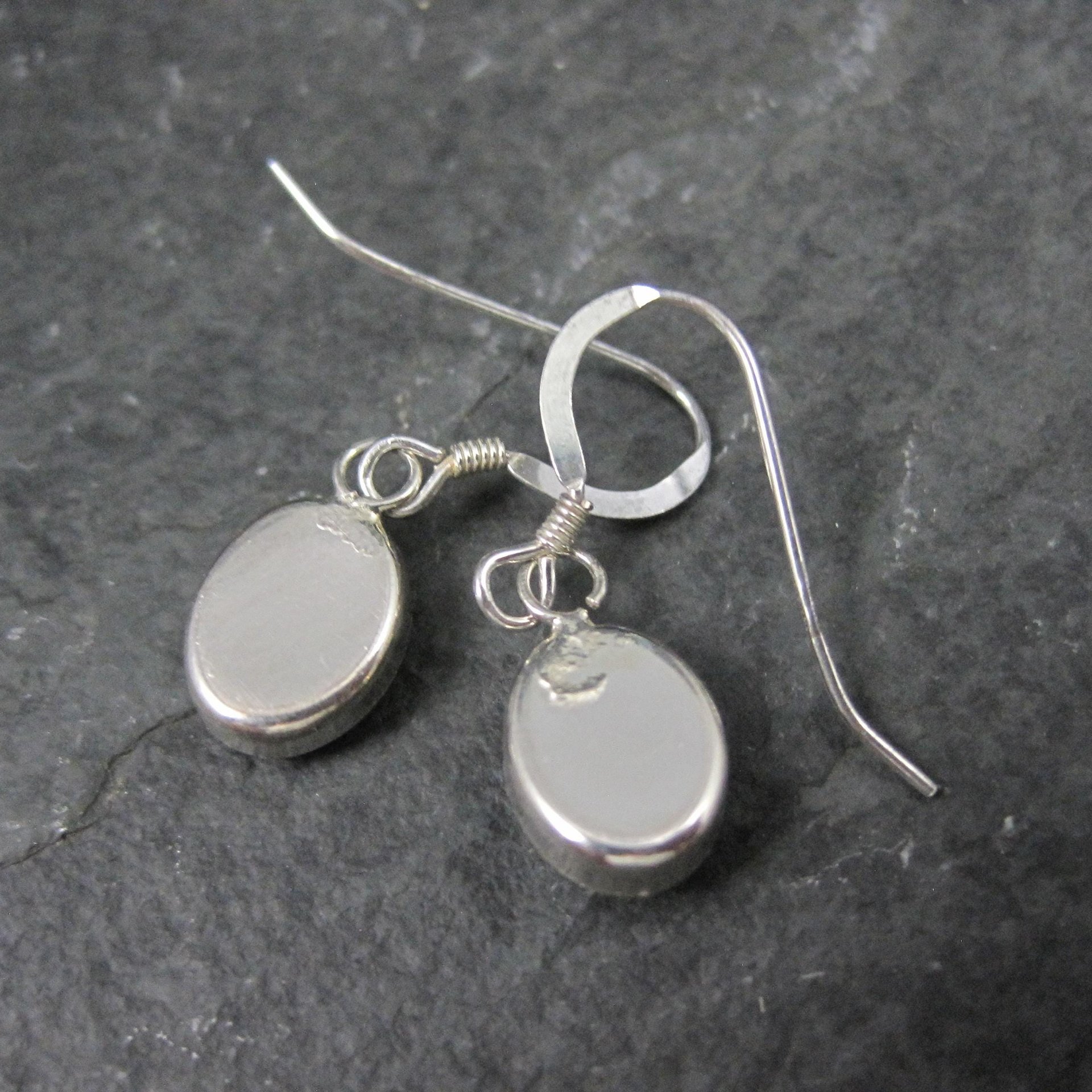 Southwestern Sterling Opal Earrings