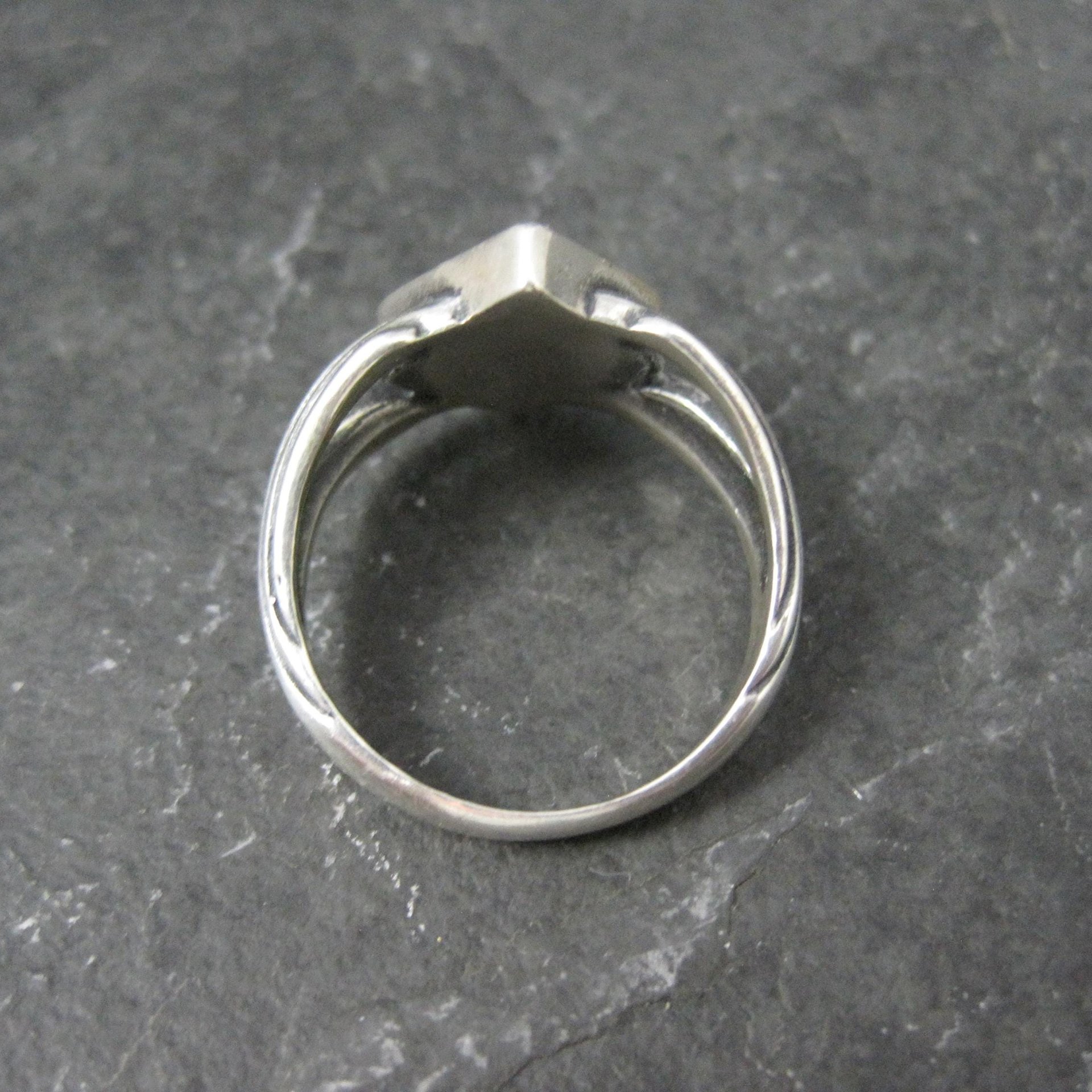 Vintage Sterling Inlay Ring Size 7 Carolyn Pollack Relios