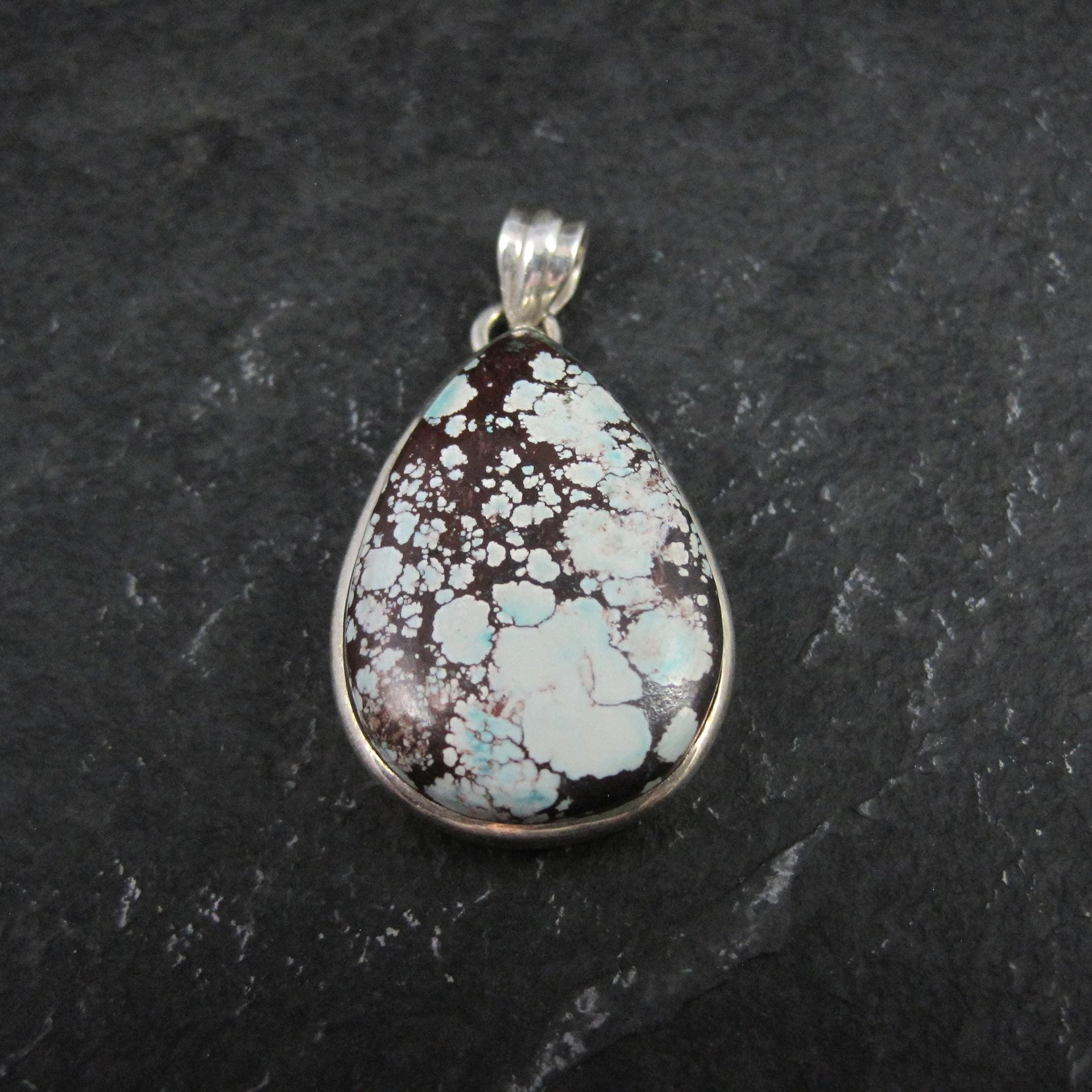 Wild Horse Magnesite Pendant Sterling Silver