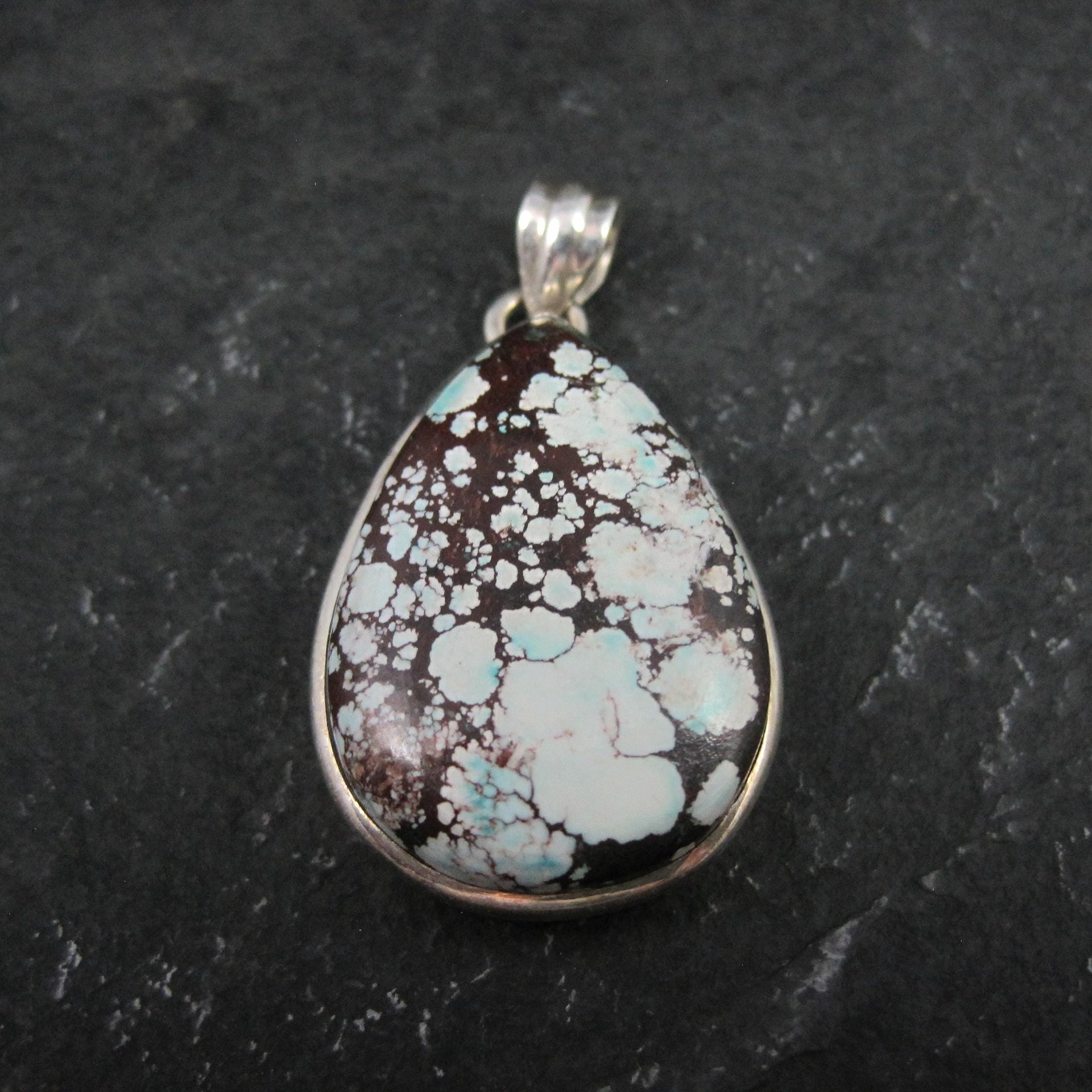 Wild Horse Magnesite Pendant Sterling Silver