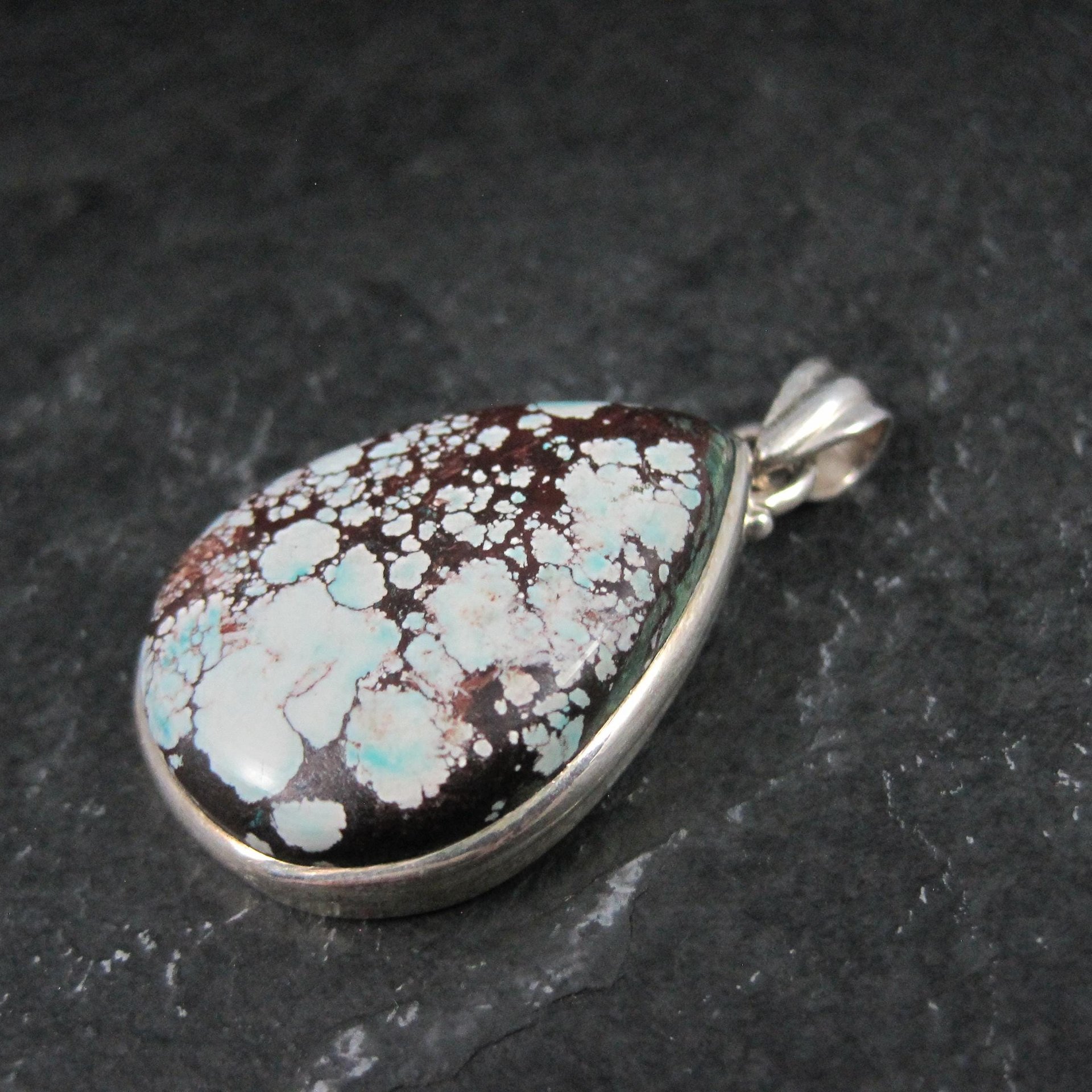 Wild Horse Magnesite Pendant Sterling Silver