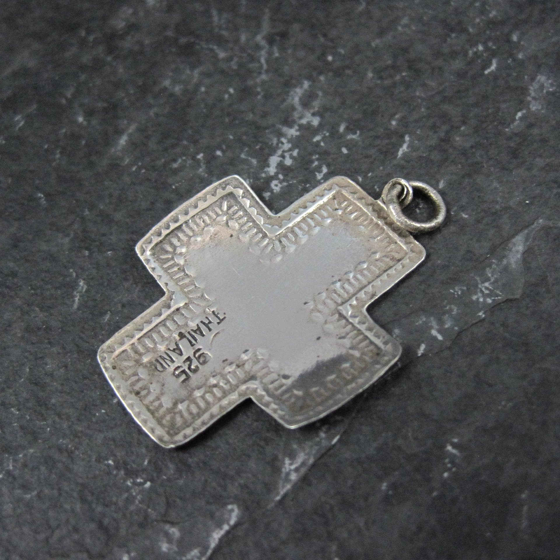 Vintage Sterling Silver Cross Pendant