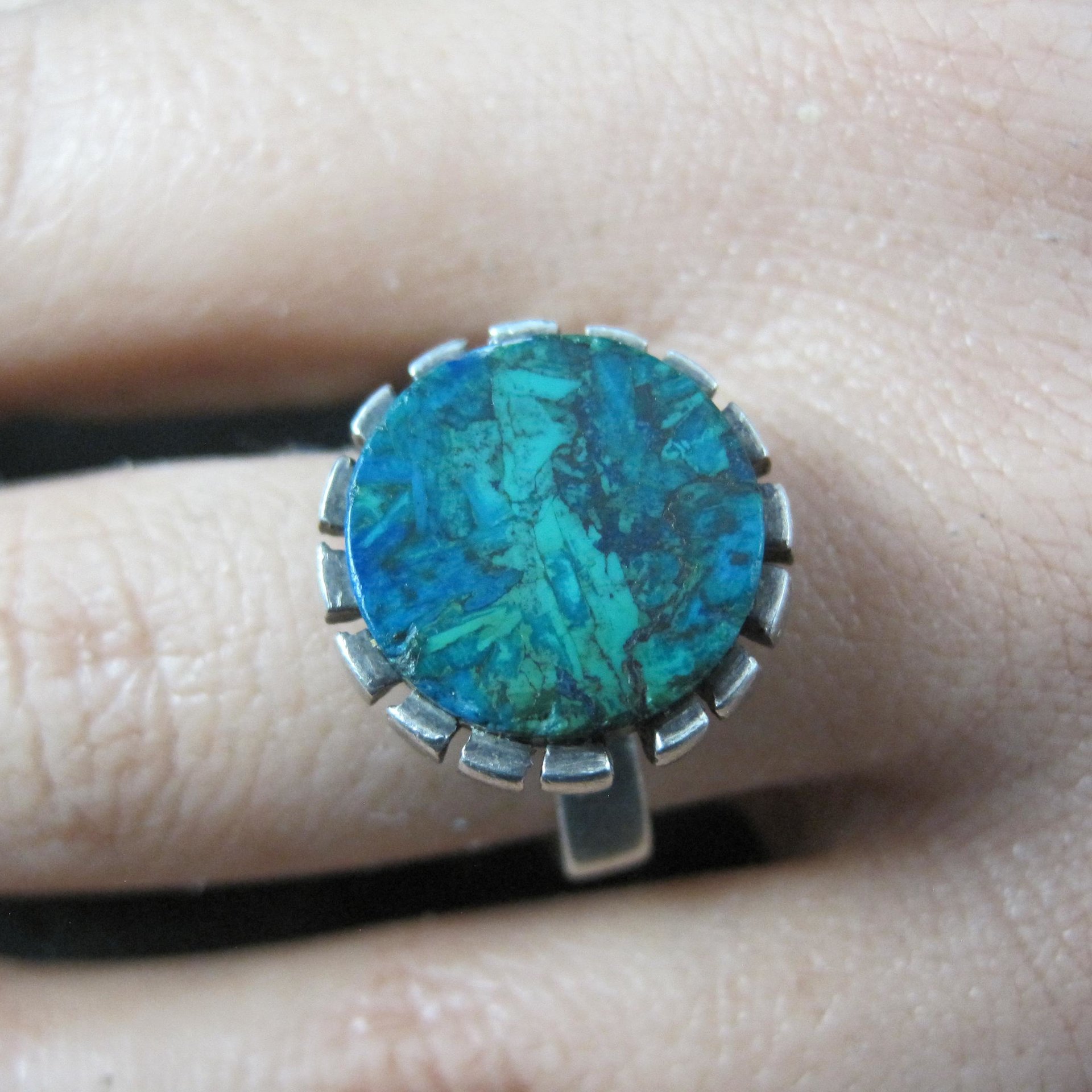 Vintage Sterling Silver Eilat Ring Size 6