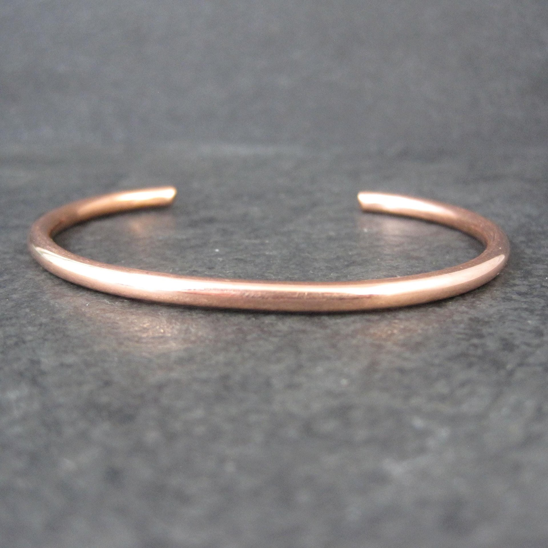 Simple Copper Cuff Bracelet 6 Inches