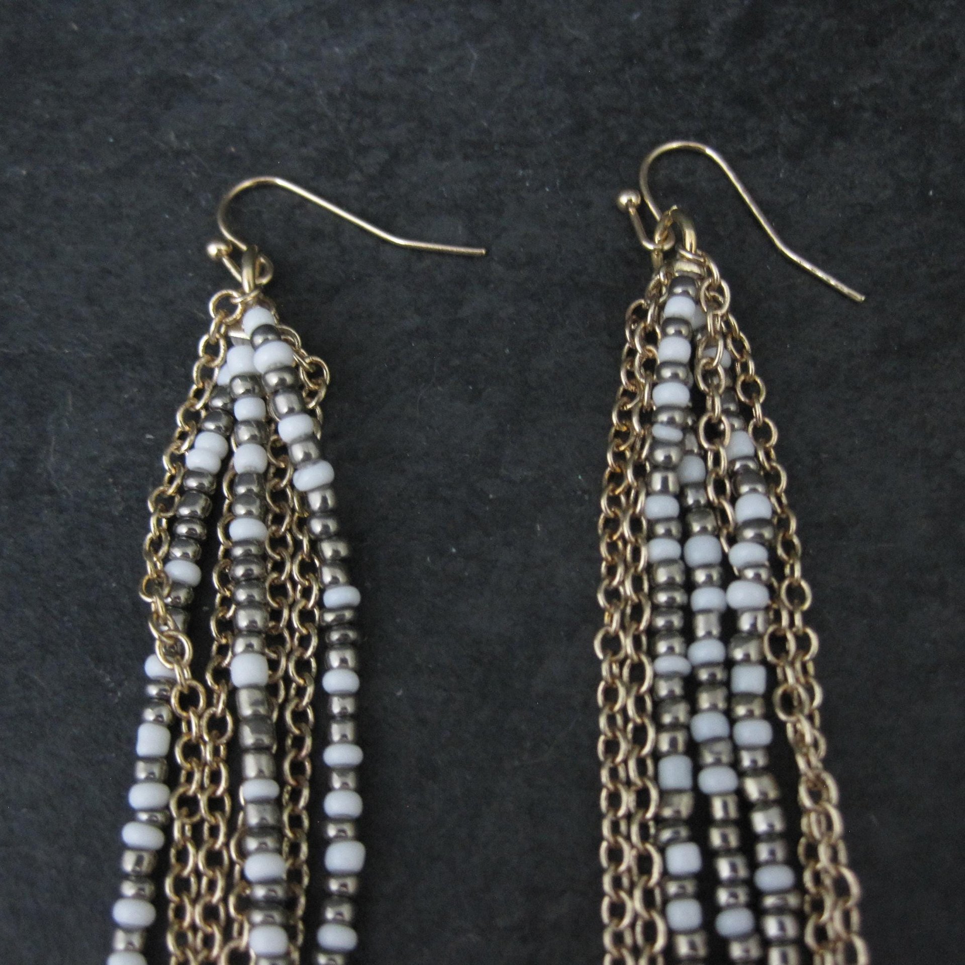 Extra Long Duster Chain Earrings