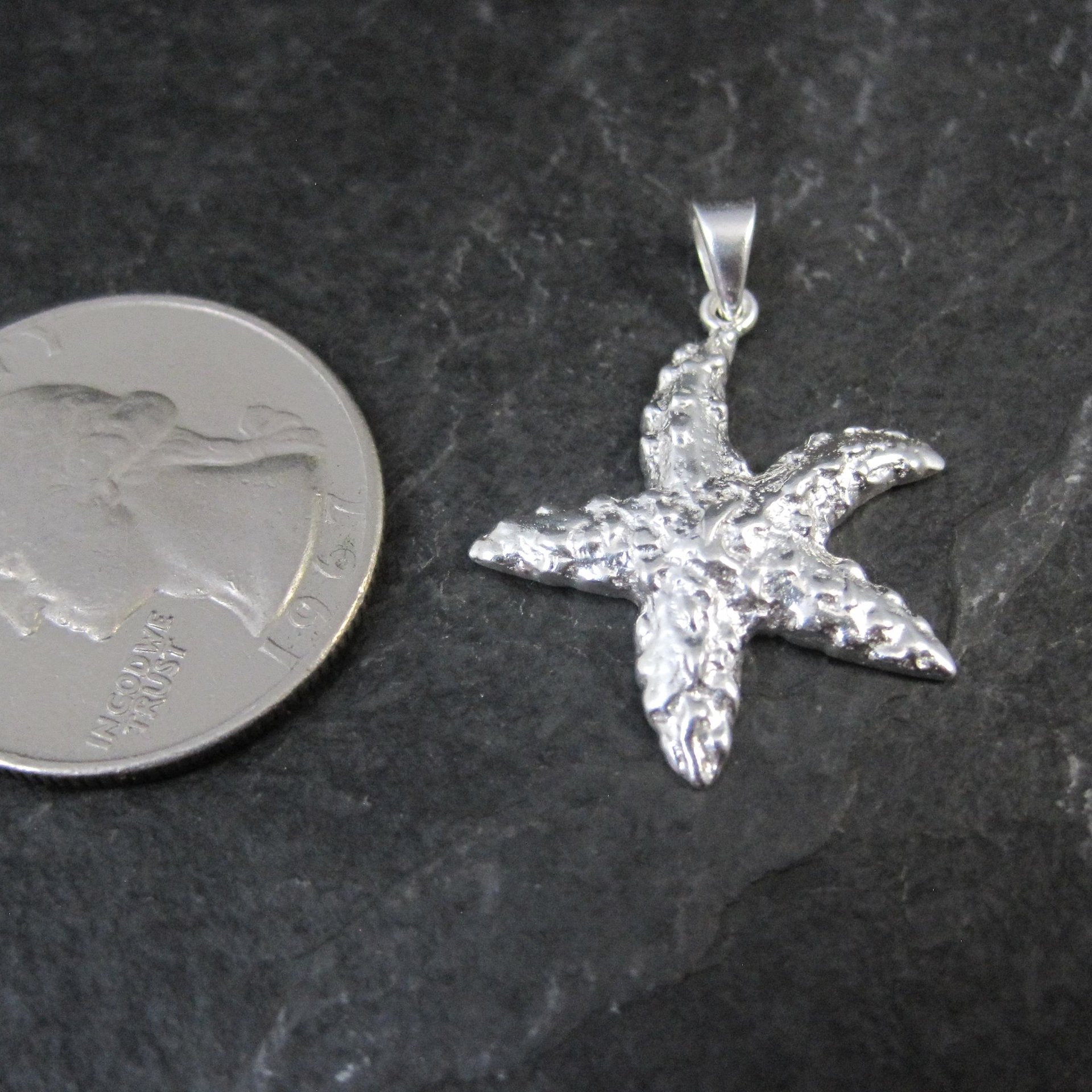 Sterling Silver Starfish Pendant