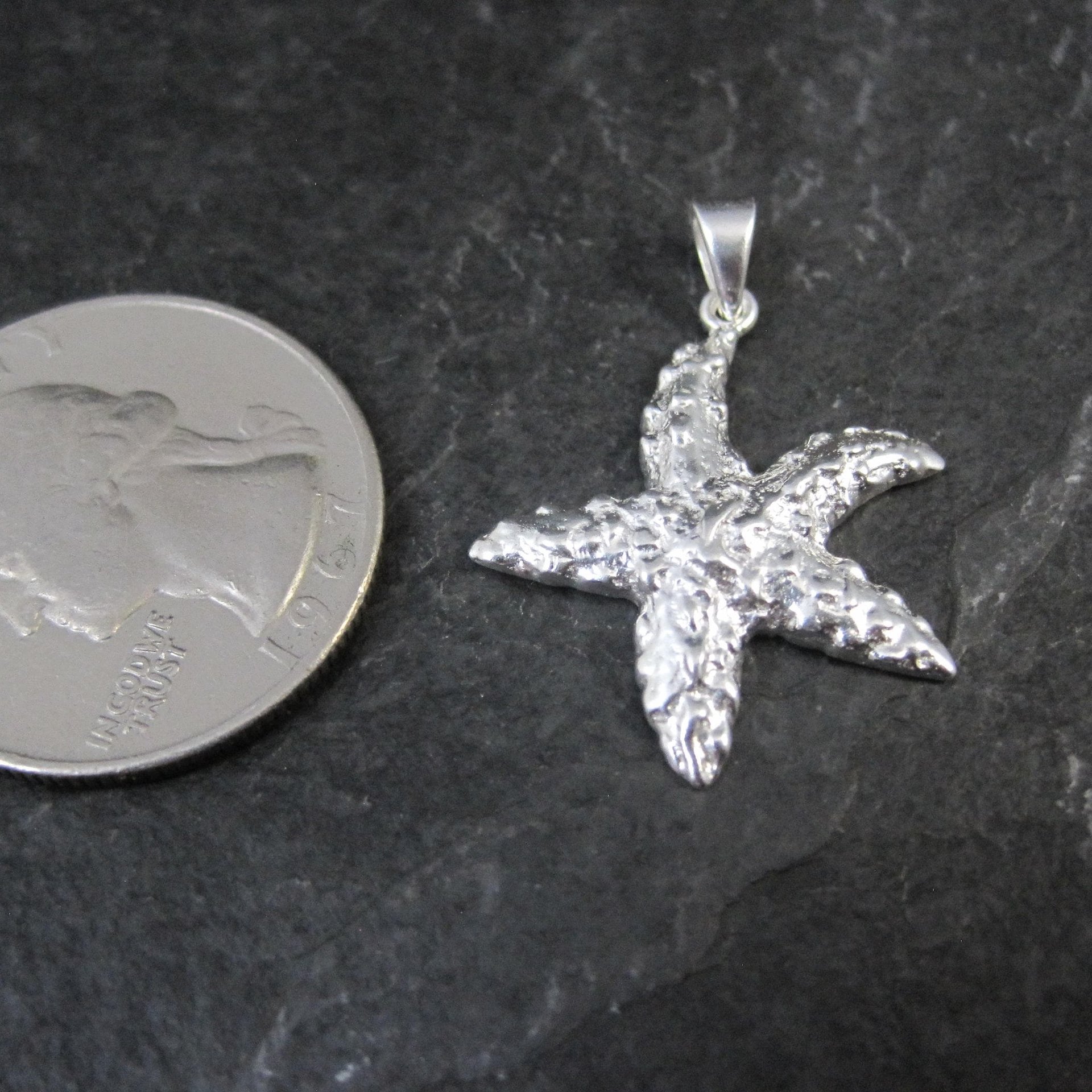 Sterling Silver Starfish Pendant