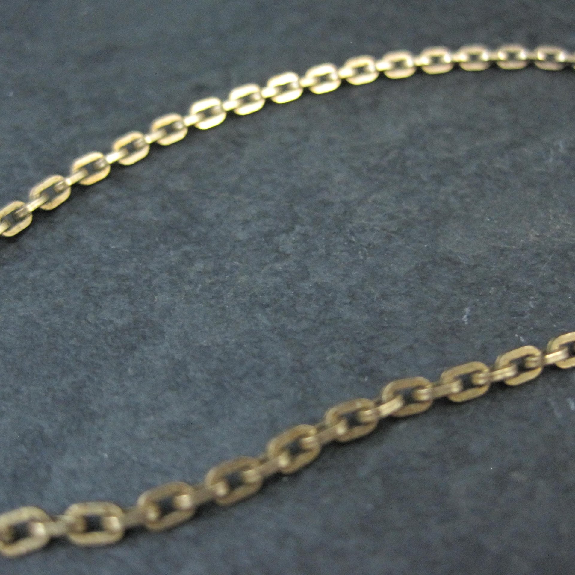 Vintage Gold Filled Watch Chain 14"