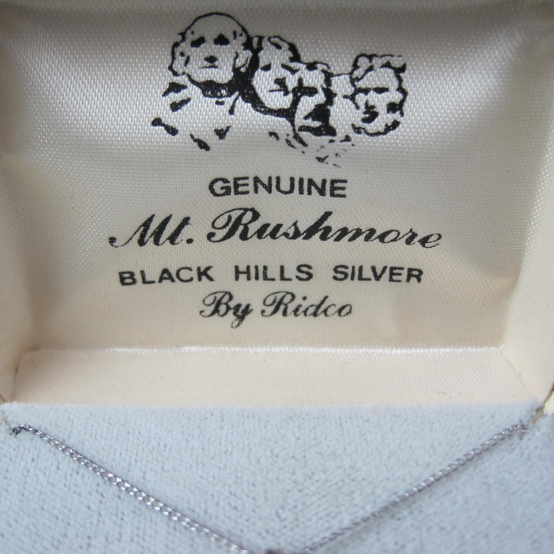 Tiny Black Hills Sterling Rose Pendant Necklace Vintage Silver Ridco