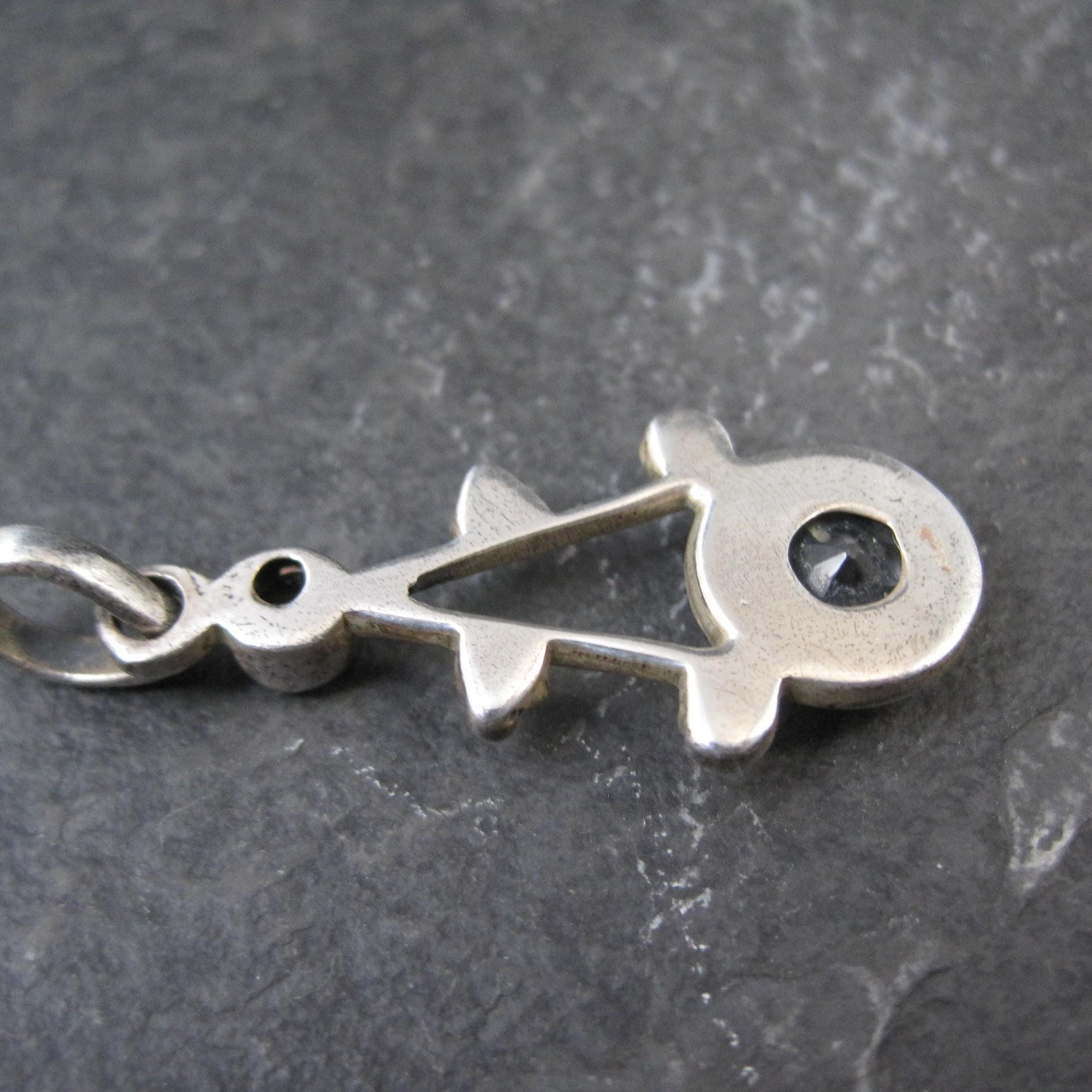Light Blue Topaz Pendant Sterling Silver