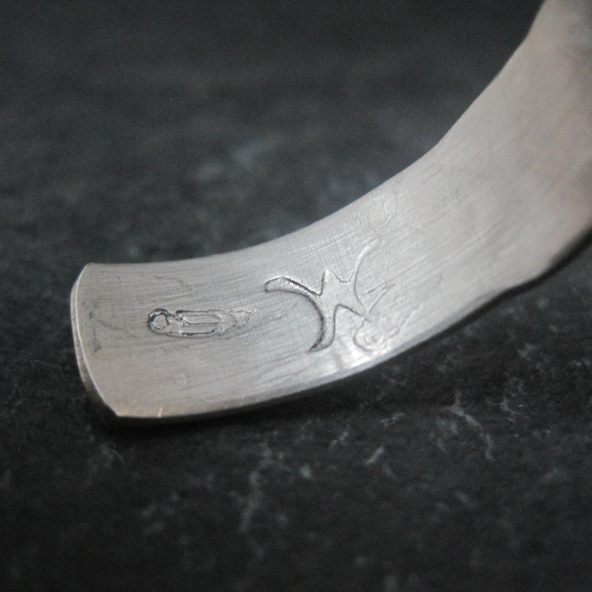 Vintage Childs Southwestern Cuff Bracelet in Sterling Silver 5"