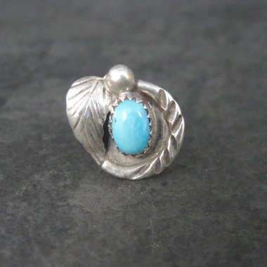 Southwestern Sterling Turquoise Tie Tack