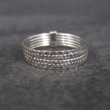 Vintage Sterling Stacking Ring Size 8