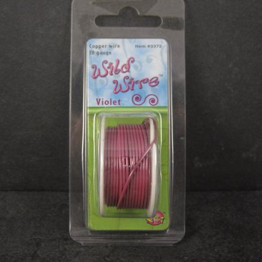 18 Gauge Copper Wire Violet | Jewelry Making Wire