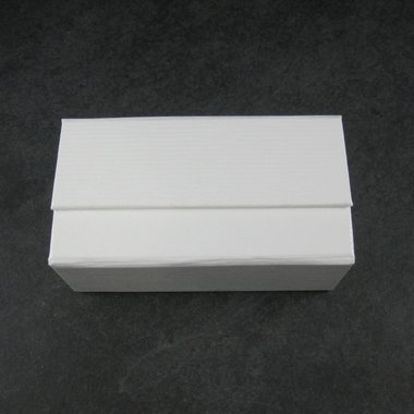 White Magnetic Double Ring Box