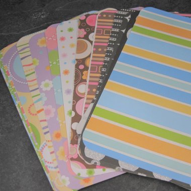 Coordinating Cardstock 4x6 Photo Mats