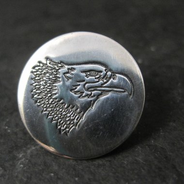 Vintage 90s Southwestern Sterling Eagle Golf Marker