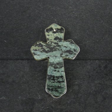 Huge Vintage Pixie Turquoise Cross Ring Size 7.5