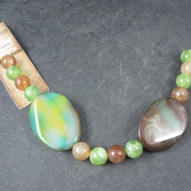Traditions Natural Gallery Agate Bead Strand