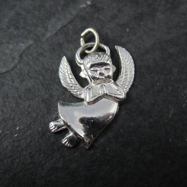 Vintage Sterling Angel Charm
