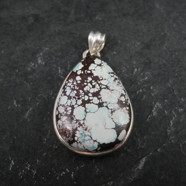 Wild Horse Magnesite Pendant Sterling Silver
